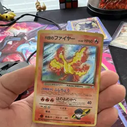 Pokemon Rocket's Moltres Leaders' Stadium Holo Rare Japanese 146 - Image 1