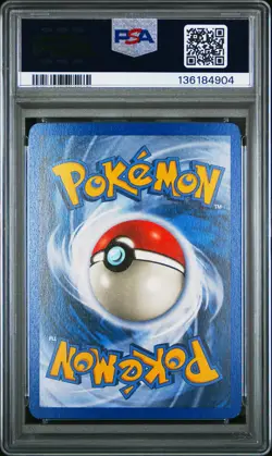 2003 POKEMON SKYRIDGE #98 SLUGMA-REVERSE FOIL PSA 8 - Image 2