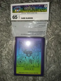 Pokemon EUIC 2026 Exclusive Sleeves Mega Evolutions - Image 1
