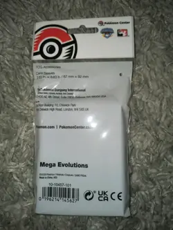 Pokemon EUIC 2026 Exclusive Sleeves Mega Evolutions - Image 2