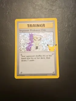 Pokemon TCG Celebration Imposter Professor Oak 73/102 - Image 1