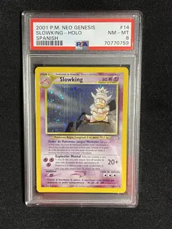 2000 Pokemon Neo Genesis Slowking Holo Spanish - Image 1