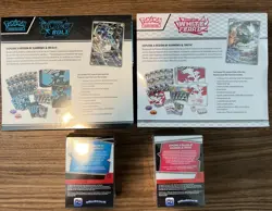 Black Bolt And White Flare Pokemon Center ETBs & 2 Booster Bundles - Sealed - Image 3