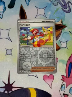Pokemon TCG White Flare - Harlequin 083/086 Reverse Holo NM - Image 1