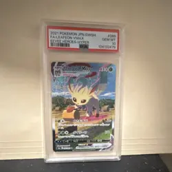 Pokemon Leafeon VMAX 089/069 S6a Eevee Heroes Hyper Rare PSA 10 Japanese - Image 2
