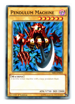 Pendulum Machine - MIL1-EN033 - Common - 1st Edition - Yugioh - Image 1