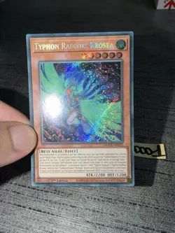 Carte Yu-gi-oh! Typhon Radieux Krosea DOOD-FR015 Secret Rare Francais - Image 3