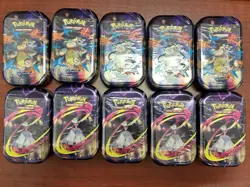 10 Pokemon Trading Card Game: Sealed Mini Tin - Image 2