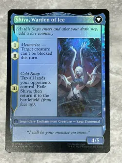 Jill, Shiva's Dominant (Extended Art) #438 (Foil) NM Final Fantasy FIN Magic MTG - Image 2