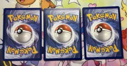 Pokemon Ascended Heroes First Partners ALL 3 STARTER COSMO HOLO PROMO - Image 2