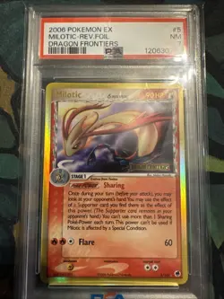 2006 Pokemon EX Milotec-Rev Foil Dragon Frontiers - Image 1