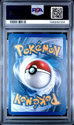 2005 POKEMON EX UNSEEN FORCES #36 CLEFABLE-REVERSE FOIL PSA 8 - Image 2