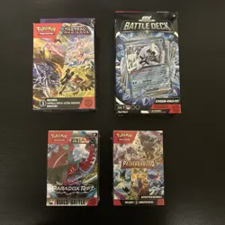 Pokemon TCG: Paldea Evolved Booster Bundle & Astral Radience Hanger Lot Of 4 New 820650853623 - Image 1