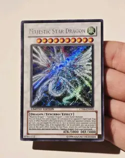 Yugioh Majestic Star Dragon CT06-EN003 Secret Rare LP - Image 3