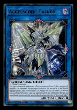 Accesscode Talker MP25-EN272 Ultra Rare 2025 Mega-Pack Yu-Gi-Oh NM - Image 1