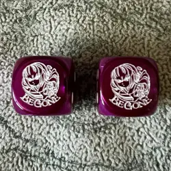 2x Ghost Reaper & Winter Cherries Dice – Zodiac Duelist 2016 Exclusive Yu-Gi-Oh - Image 1