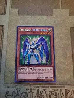 YUGIOH ELEMENTAL HERO PRISMA SGX4-ENE03 SECRET 1ST ED NM SPEED DUEL - Image 1