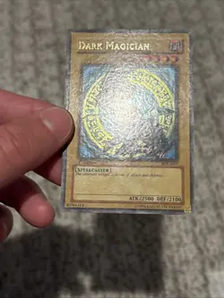 Yugioh Dark Magician Sdy 1st LP. Euro Print - Image 2