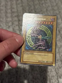 Yugioh Dark Magician Sdy 1st LP. Euro Print - Image 3