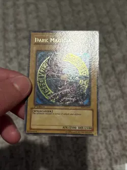 Yugioh Dark Magician Sdy 1st LP. Euro Print - Image 4