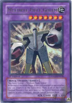 Yugioh! LP Multiple Piece Golem - TDGS-EN038 - Ultra Rare - Unlimited Edition Li - Image 1