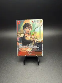 Doll OP11-008 Alternate Art One Piece Card English A Fist of Divine Speed - Image 1