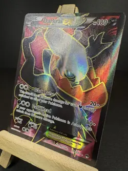 Pokemon Darkrai EX Full Art XY Breakpoint 118/122 Ultra Rare Card NM Condition - Image 2