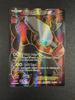 Pokemon Darkrai EX Full Art XY Breakpoint 118/122 Ultra Rare Card NM Condition - Image 4