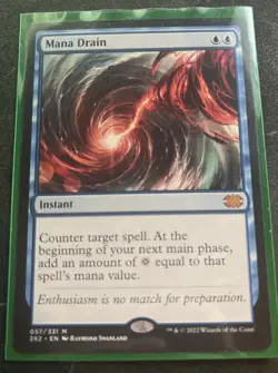 Mana Drain Double Masters 2022 Regular Card NM Condition - Image 1