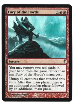 Fury of the Horde - [Foil] Coldsnap LP - Image 1