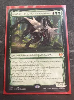 MTG Vorinclex, Monstrous Raider (Phyrexian) Kaldheim Near Mint Condiotion - Image 1