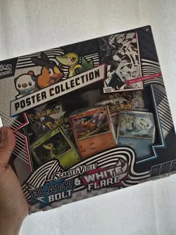 Pokemon TCG Scarlet & Violet 10.5 Unova Poster Collection Box *IN HAND* - Image 1