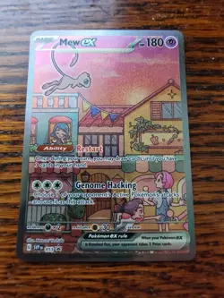 NM Pokemon TCG Mew ex 053 Scarlet & Violet Black Star Promo SVP053 Pokemon 151 - Image 1