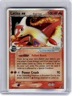 2006 Pokemon—Latias EX (Delta Species) #95 Dragon Frontiers—Rare Holo [LP] - Image 1