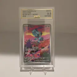 Pokemon TCG Elgyem Card Illustration Rare Sv: Black Bolt 120/086 AGS 9.5 MINT+ - Image 1