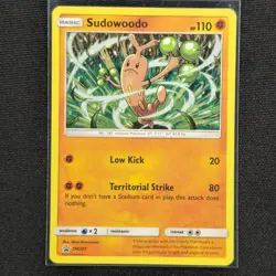 Sudowoodo - SM207 - Cosmos Holo - Black Star Promo - Pokemon Card - LP - Image 1