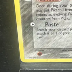 2006 Common Pokemon EX Holon Phantoms Pichu (Delta Species) Regular 76/110 LP/NM - Image 5