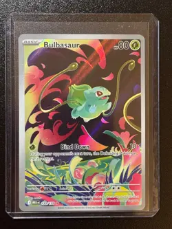 Bulbasaur - Pokemon TCG Mega Evolution - 133/132 IR - Illustration Rare - NM - Image 3