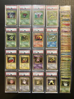 1997 Pokemon Japanese JUNGLE Complete Full Set 48/48 HOLO GRADED PSA - Image 1