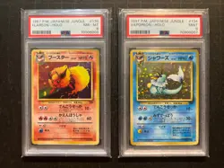 1997 Pokemon Japanese JUNGLE Complete Full Set 48/48 HOLO GRADED PSA - Image 5