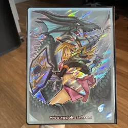 YUGIOH! 9-POCKET DUELIST PORTFOLIO CARD STORAGE FOLDER ALBUM BINDER DARK MAGIC - Image 2