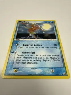 Magikarp 67/112 Uncommon EX FireRed & LeafGreen Pokemon TCG Card LP - Image 2