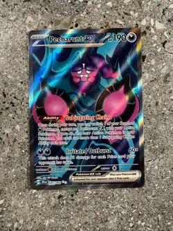 Pokemon TCG Cards Pecharunt ex 085/064 Shrouded Fable Full Art Ultra Rare MINT - Image 1