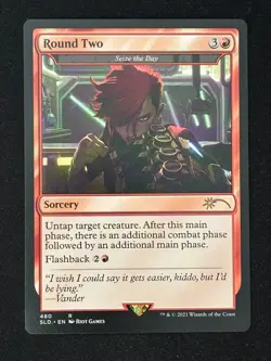 1x MTG Round Two - Seize the Day - Secret Lair Drop Series (SLD) #480 - Magic - Image 1