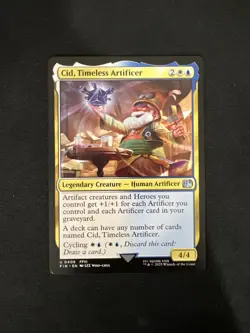 Cid, Timeless Artificer (0408) Final Fantasy Regular Mint - Image 1