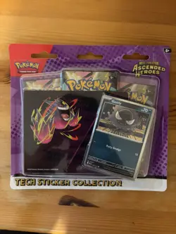 Pokemon TCG | Ascended Heroes | Gastly Tech Sticker Collection | New/Sealed - Image 1