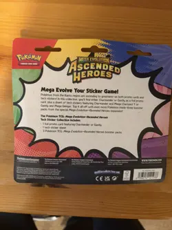 Pokemon TCG | Ascended Heroes | Gastly Tech Sticker Collection | New/Sealed - Image 2