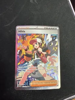 Hilda White Flare Sir 171/086 SV Mint Condition Pokemon - Image 1