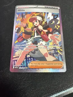 Hilda White Flare Sir 171/086 SV Mint Condition Pokemon - Image 2