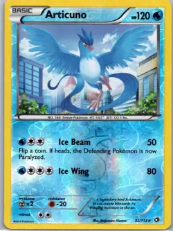 Pokemon TCG Articuno 32/113 Legendary Treasures Rev Holo NM - Image 1